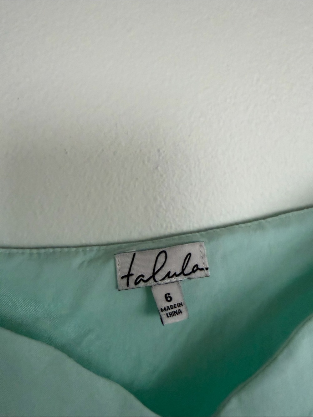 Talula Lipinski Light Aqua Dress Size 6 - Picture 4 of 8